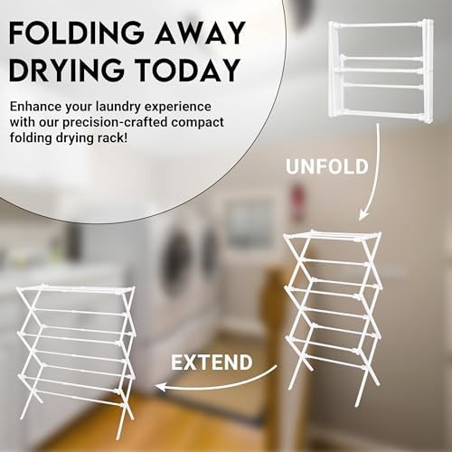 Enhanced white portable laundry dryer — photo 3