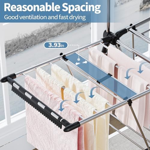 Three level rack with underwear clips — photo 3