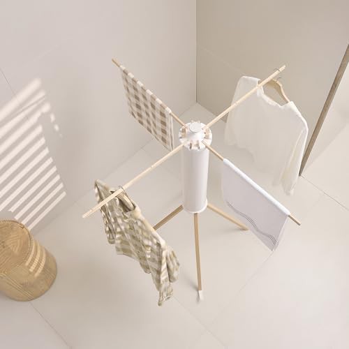 Four leg portable balcony clothing rack — photo 4