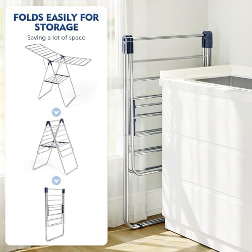Wide stainless steel double tier rack — photo 3