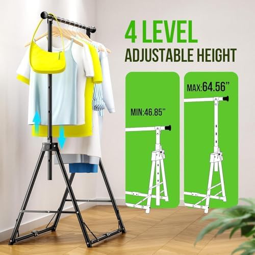 Adjustable height four level travel rack — photo 5