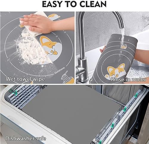 Thick silicone pastry mat with pasta rack — photo 5
