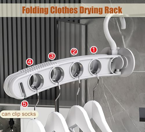 Lamchyar foldable travel clothes hangers set — photo 5