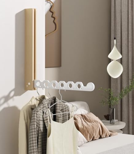Beech wood white wall mounted rack — photo 4