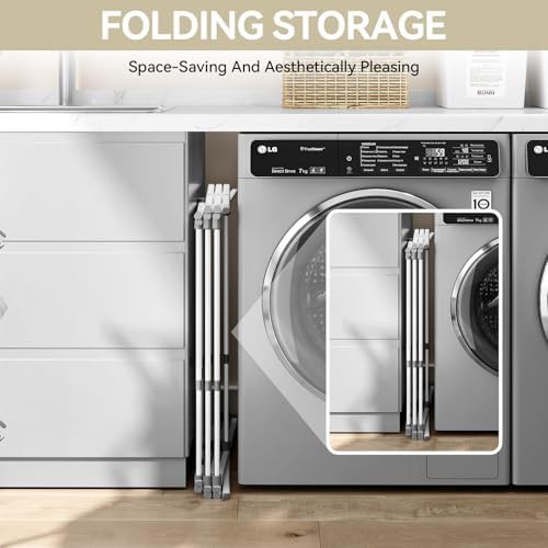 Extra large vertical folding drying rack — photo 4