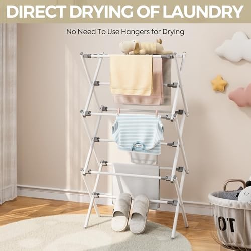 Extra large vertical folding drying rack — photo 5