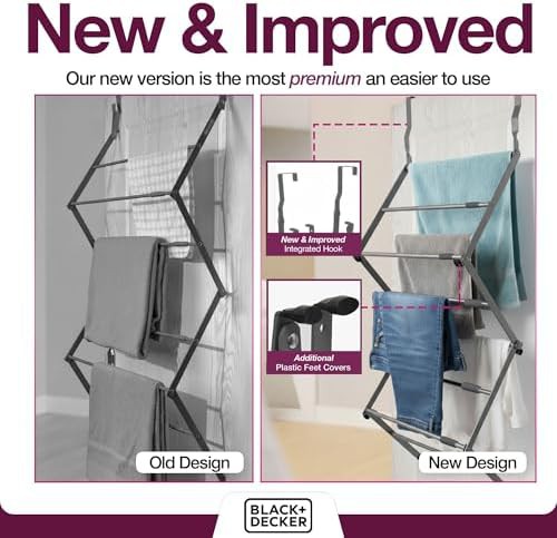 Gray over the door telescopic rack — photo 3