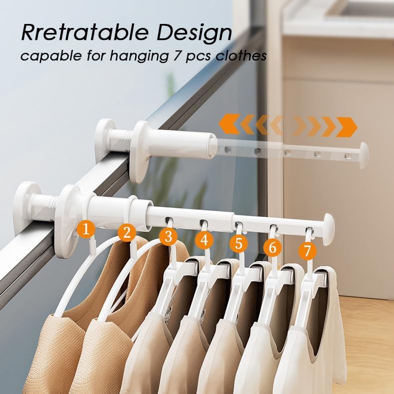 Over the door retractable travel rack — photo 4
