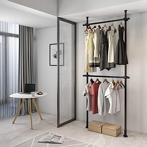 Floor to ceiling telescopic clothes rack — photo 3