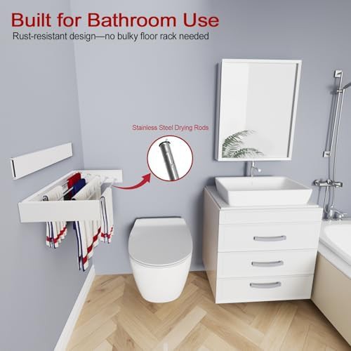 Wall mounted stainless rods 31.5 in — photo 4