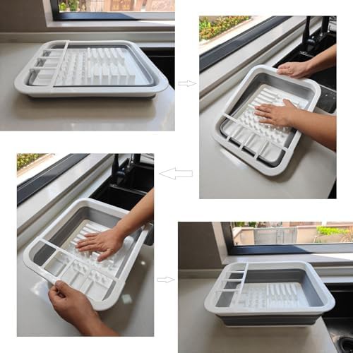 Portable collapsible dish drainer for camping — photo 3