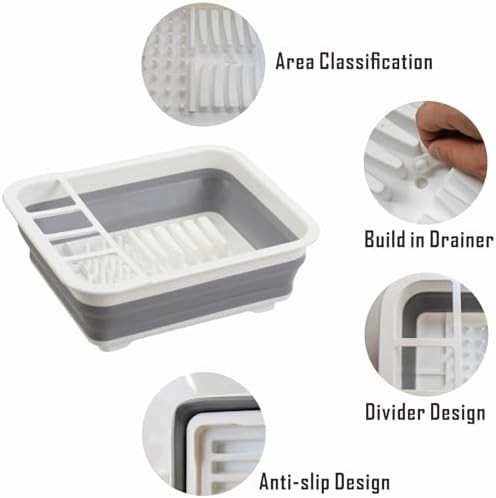 Portable collapsible dish drainer for camping — photo 4
