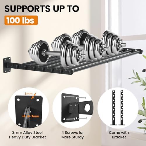 Compact 28 inch wall mounted drying rack — photo 3
