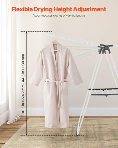 White two tier metal folding rack — photo 4