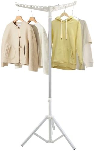 Heavy duty tripod stand for 27 garments