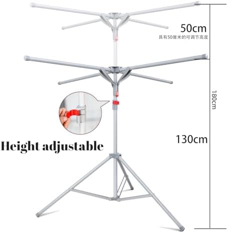 Tripod style freestanding foldable laundry stand — photo 3