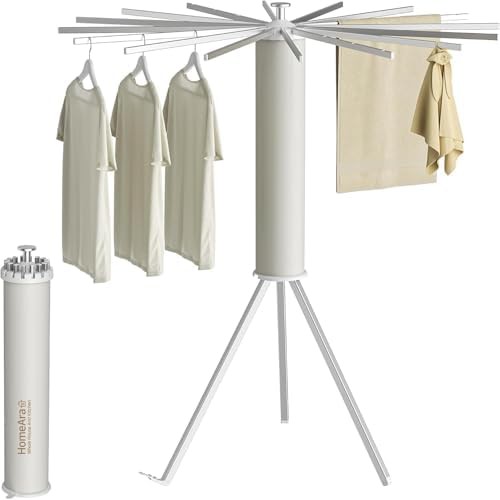 Aluminum tripod portable laundry stand