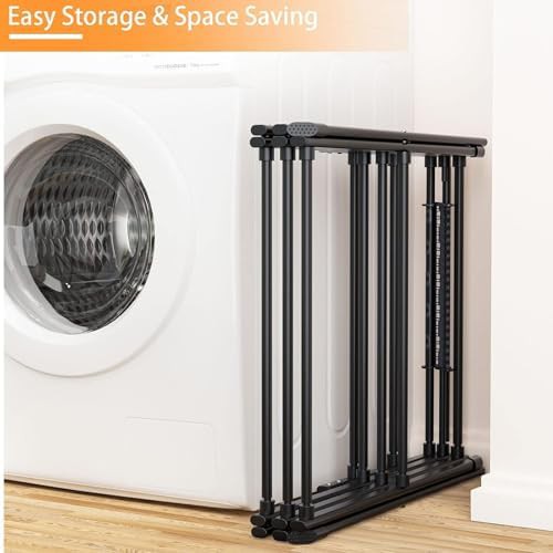 Black heavy duty foldable drying racks — photo 4