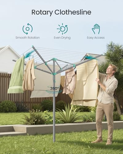 Outdoor umbrella drying rack for five loads — photo 3