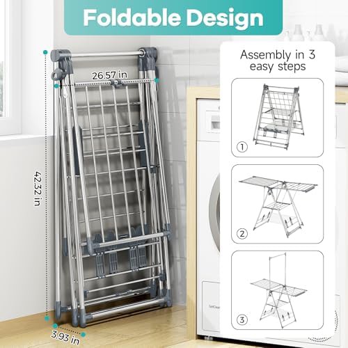 Three tier rack with high hanger bar — photo 3