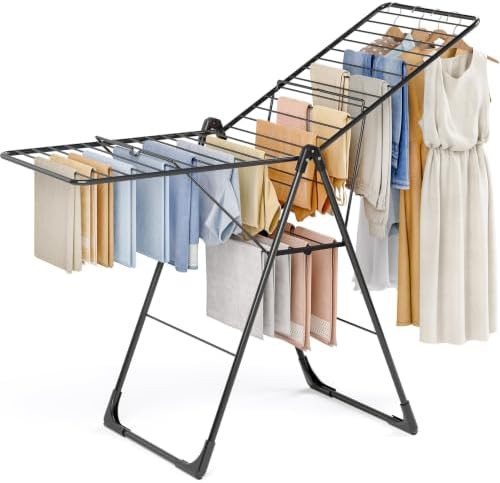 Large capacity heavy duty clothing rack