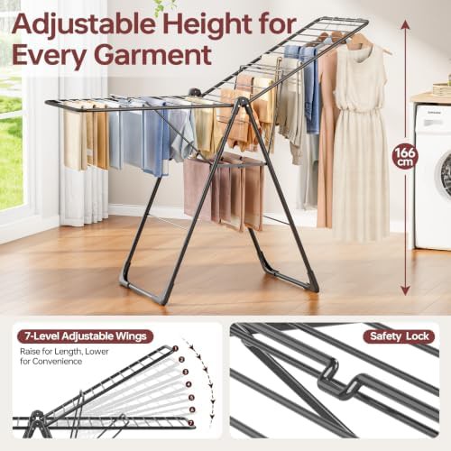 Large capacity heavy duty clothing rack — photo 4