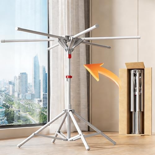 Grey stainless steel tower rack — photo 4
