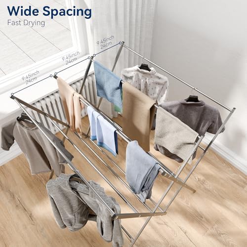 Heavy duty folding rack with twelve poles — photo 3