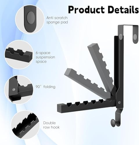 Heavy duty black over the door hooks — photo 4