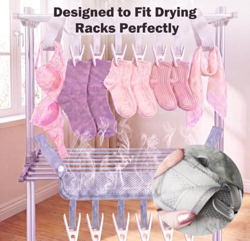 Portable mesh travel rack with clips — photo 3