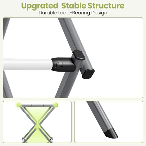 Three tier apartment folding rack 45 inches high — photo 4