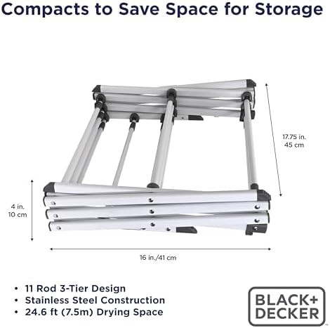 White steel three tier rack for baby clothes — photo 3