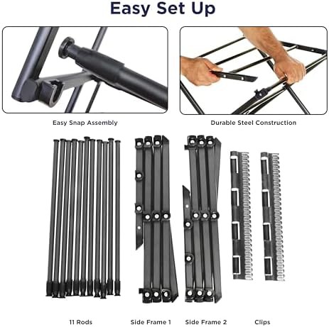 Grey steel three tier rack for socks — photo 3