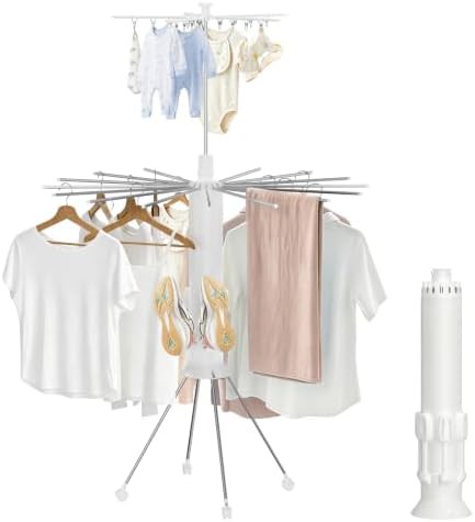 Stable two layer foldable rack with four legs