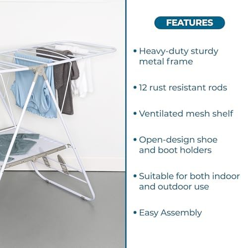 Heavy duty white gullwing rack — photo 4